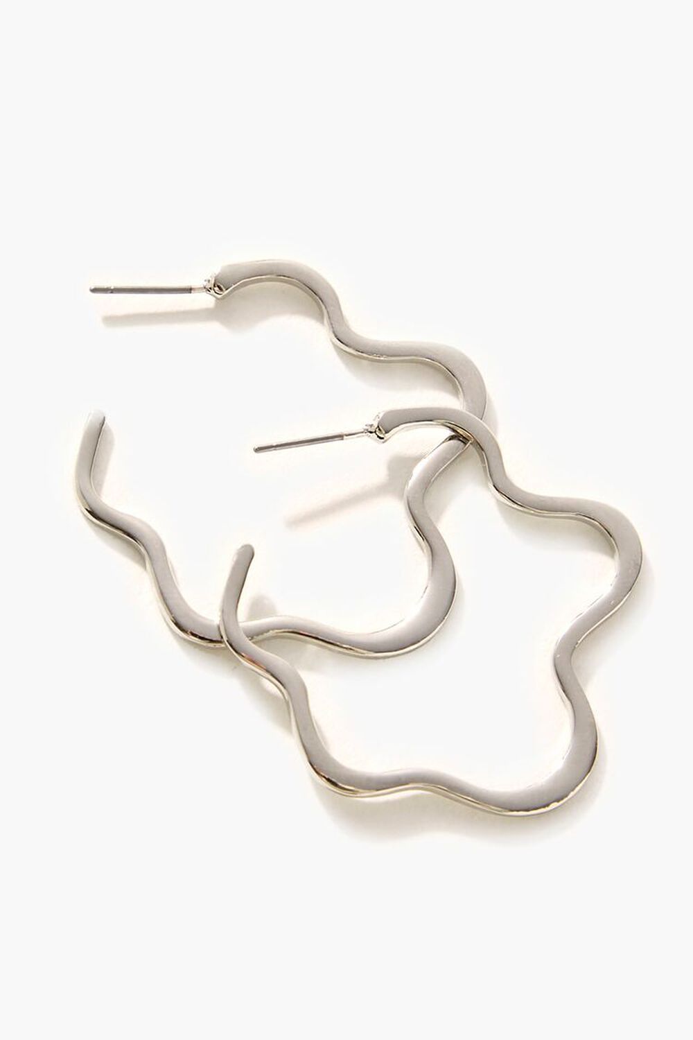 Frasier Sterling Floral Hoop Earrings