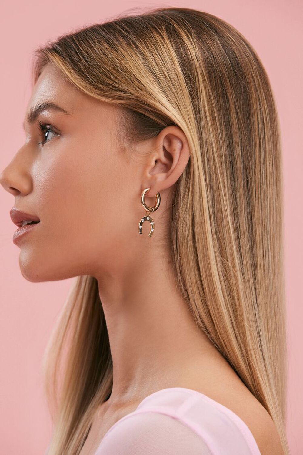 Frasier Sterling Horseshoe Hoop Earrings