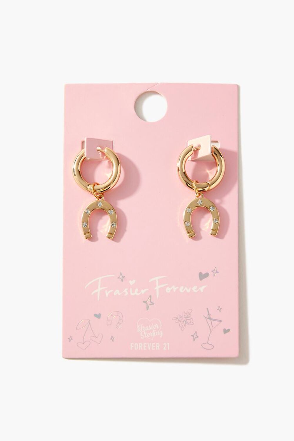 Frasier Sterling Horseshoe Hoop Earrings