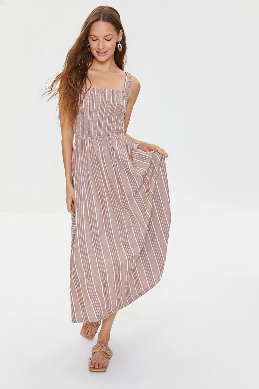 Kylie Striped Midi Multi