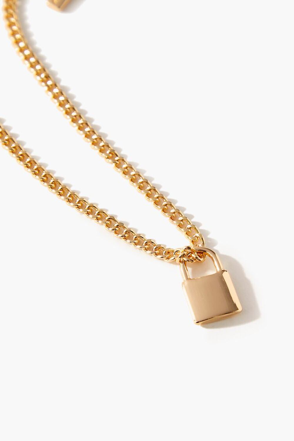 Frasier Sterling Lock Pendant Necklace