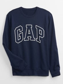 Gap Logo Sweatshirt Tapestry Navy