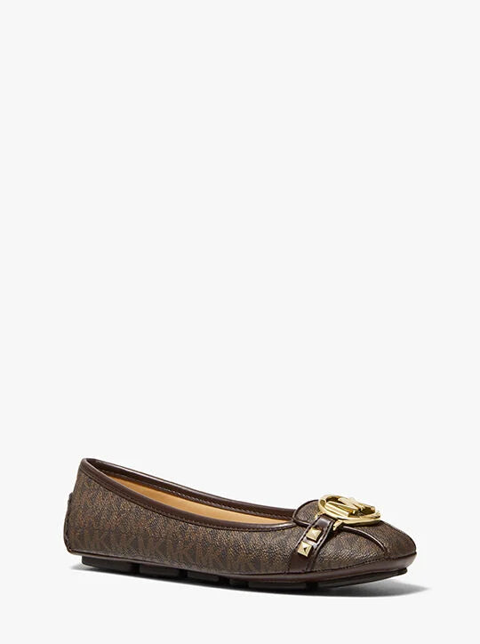 Fulton Studded Logo Marron