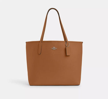 Coach City Tole Bag Gold/Chalk