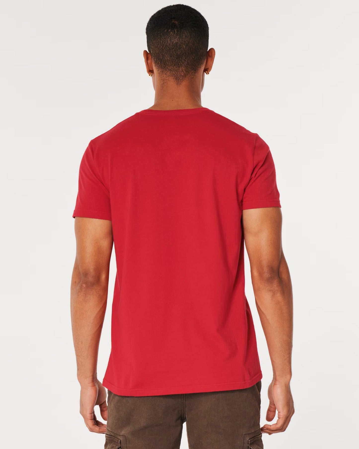 ICON CREW T-SHIRT,RED