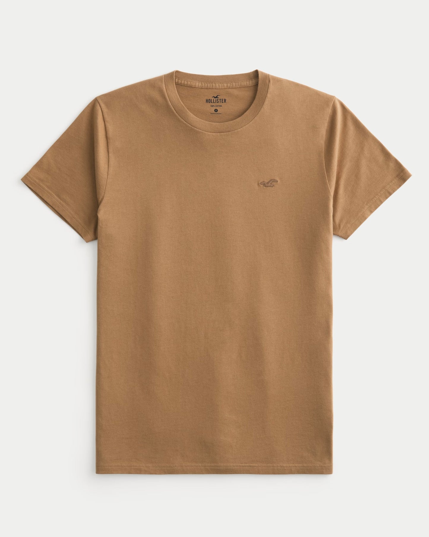 ICON CREW T-SHIRT, BROWN