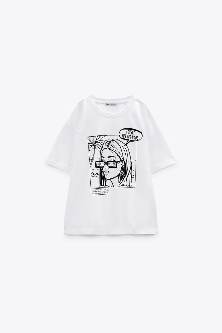 GIRL PRINT T-SHIRT