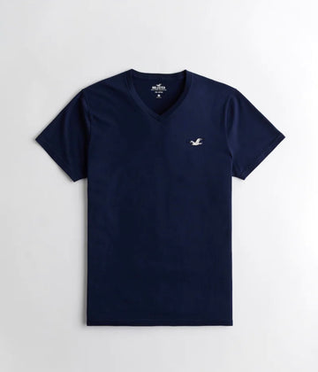 CREW T-SHIRT Embroidery Navy