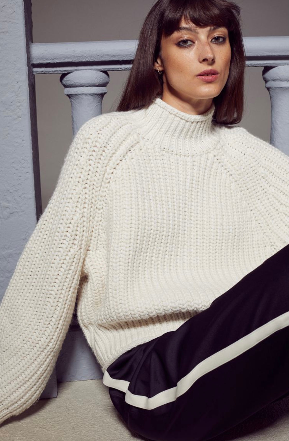 Knit Sweater Cream