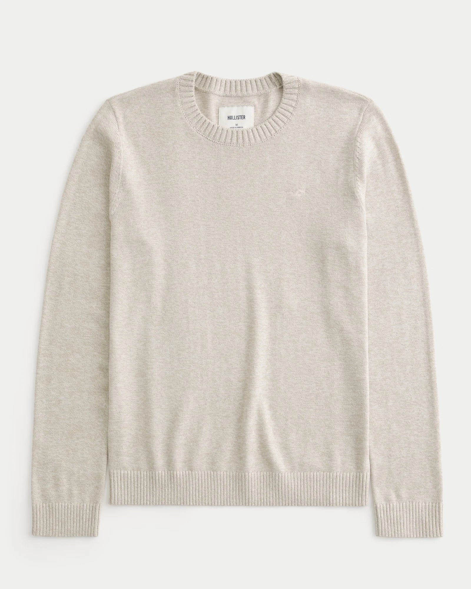 Jersey Crew Sweater Oatmean