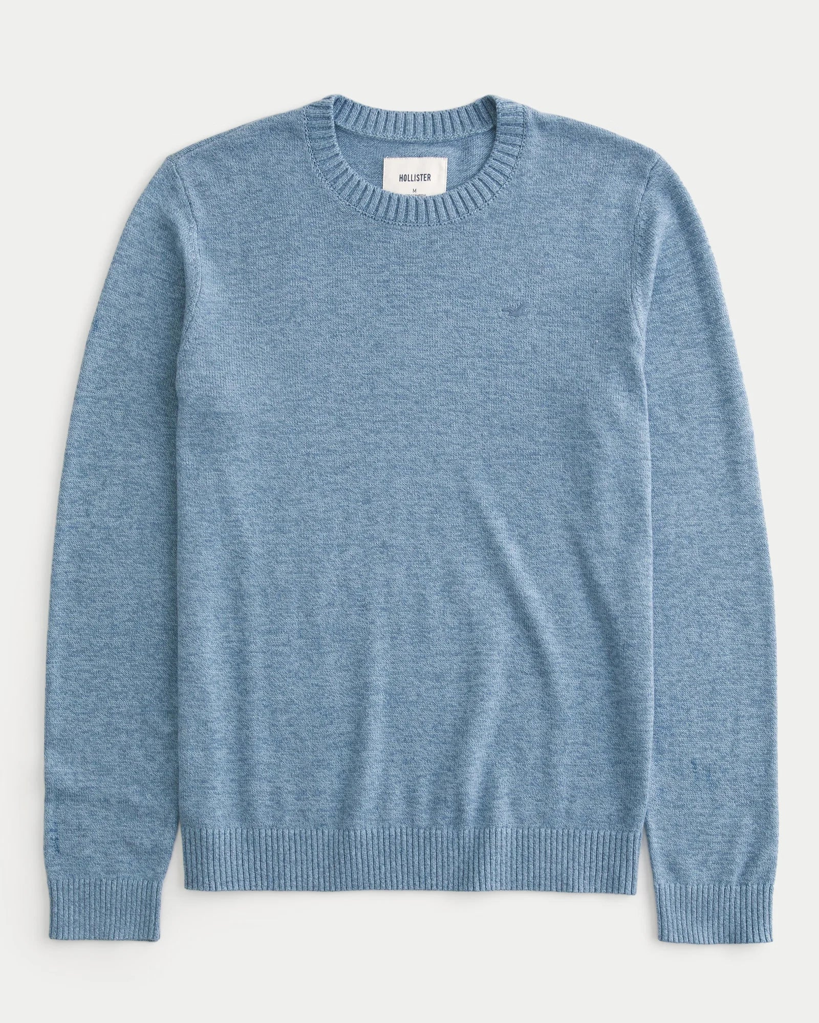 Jersey Crew Sweater Light Heather Blue