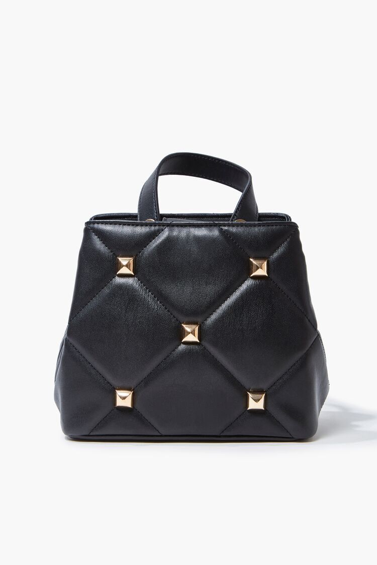 Faux Leather Bag Black