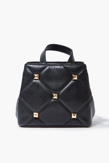 Faux Leather Bag Black