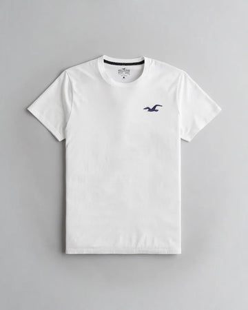 CREW T-SHIRT Embroidery White