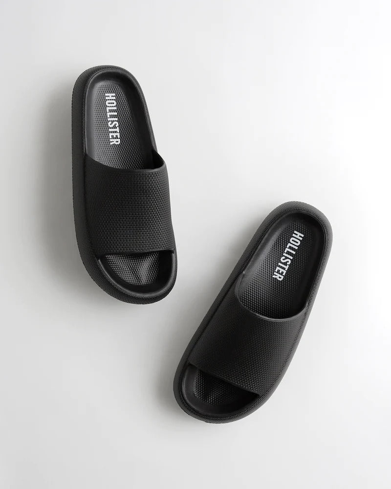 Comfy Logo Slide Black