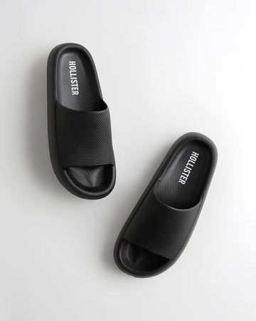 Comfy Logo Slide Black