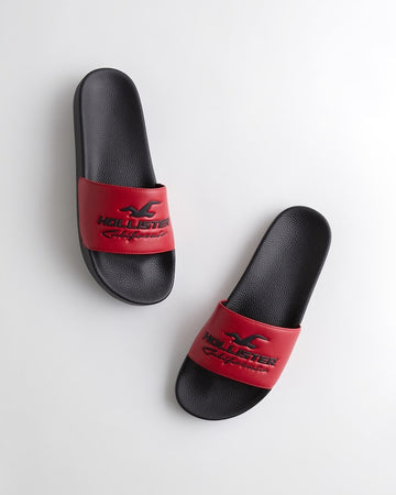 Hollister Logo Slide Red Icon