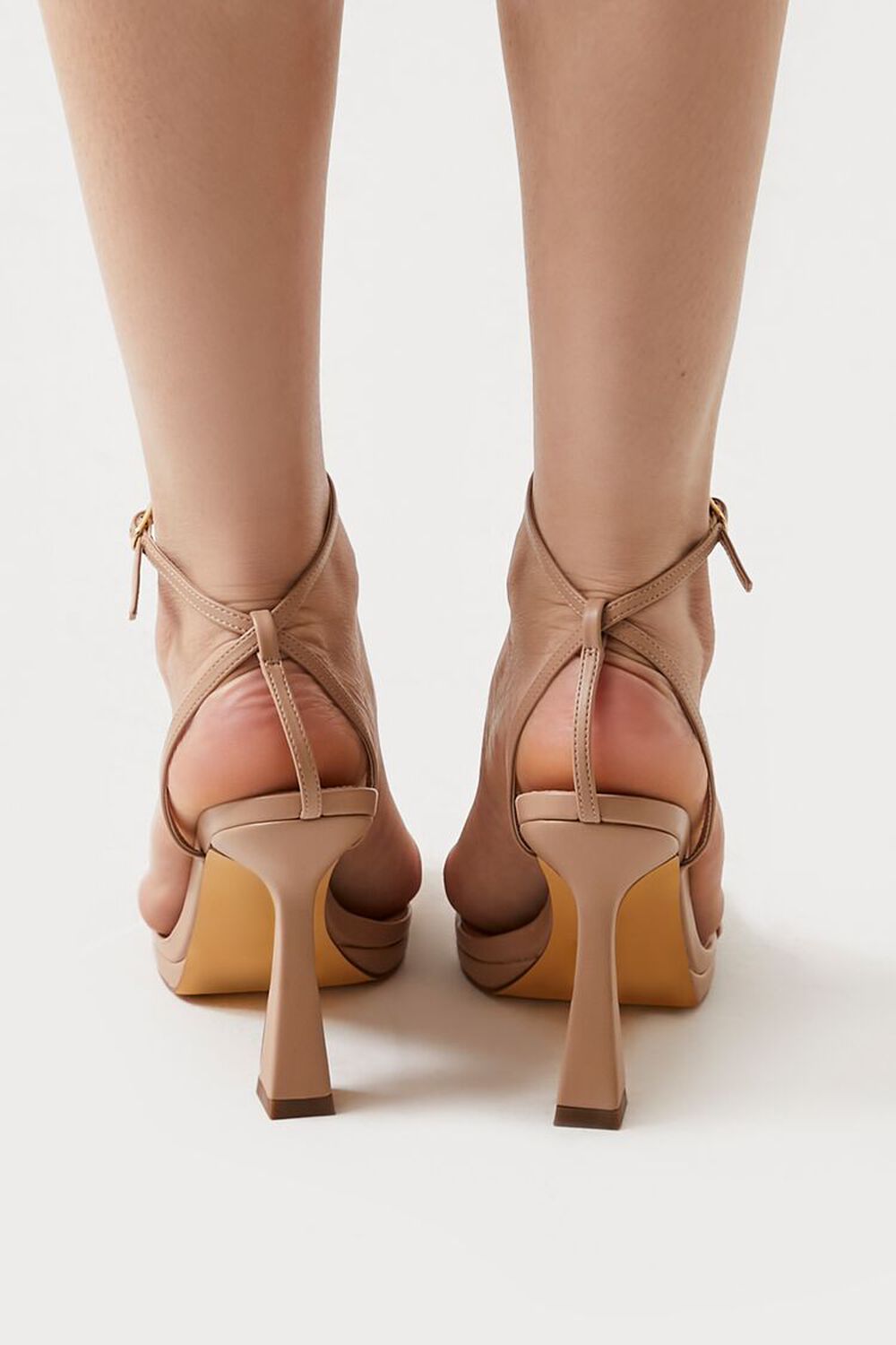 Square-Toe Stiletto Heels