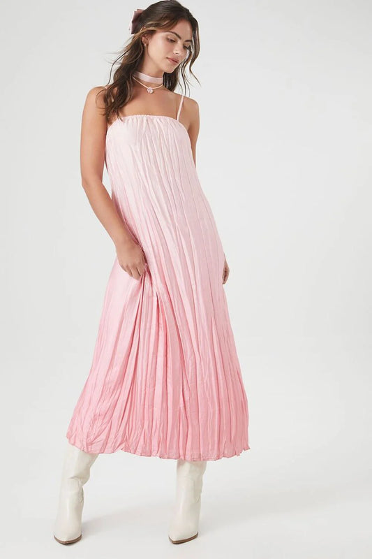 Textured Gradient Maxi Dress