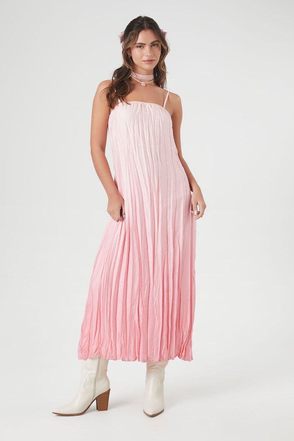 Textured Gradient Maxi Dress