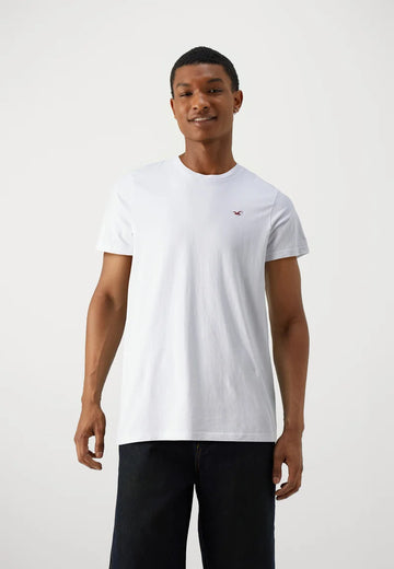 ICON CREW T-SHIRT White Logo Black