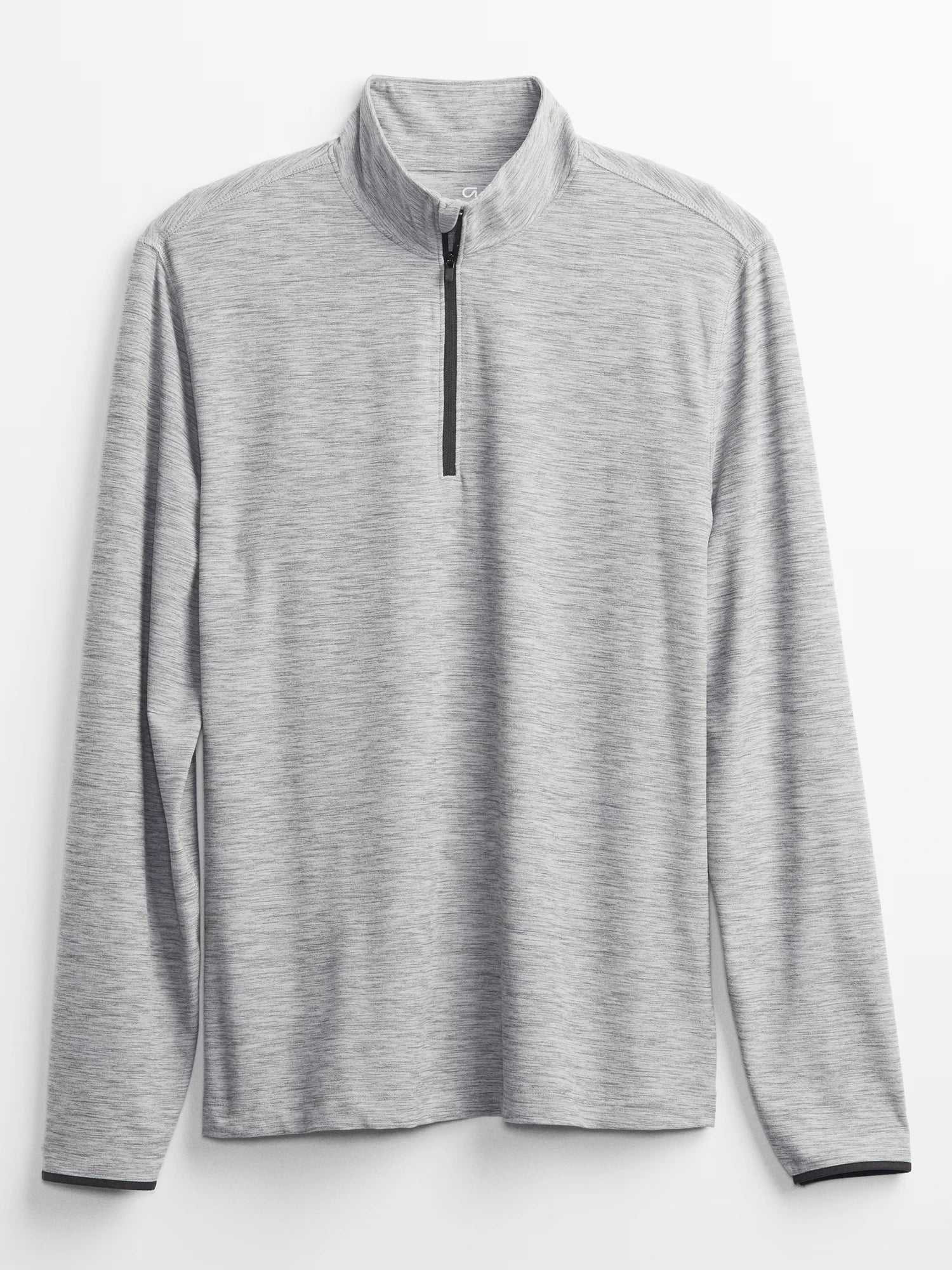 GapFit All Day Quarter-Zip T-Shirt Antique Pewter