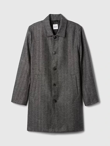 GAP Relaxed Topcoat Gray